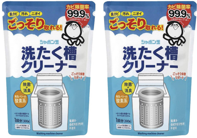 Shabon 洗衣槽專用洗潔劑, 500g, 2包