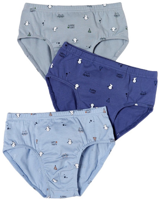 크리켓 트라이 남아용 삼각 팬티 3종 세트 CBPDI52