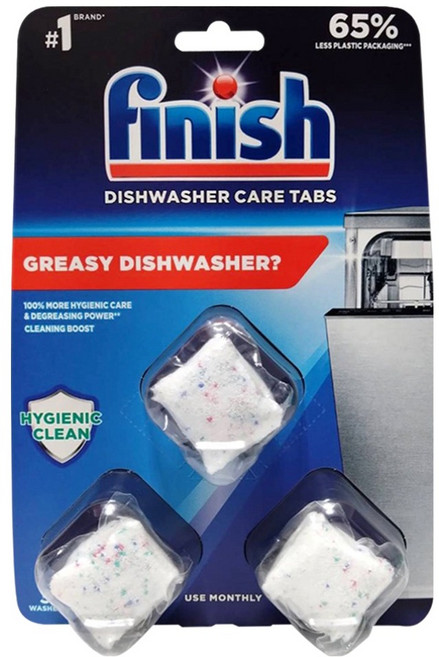 finish 洗碗機體清潔錠 3顆, 51g, 1組