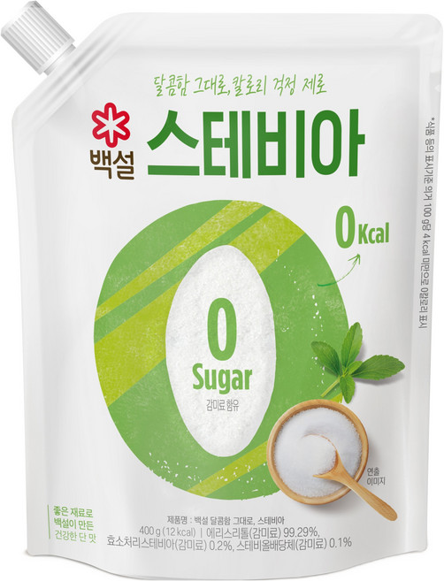백설 스테비아, 400g, 1개