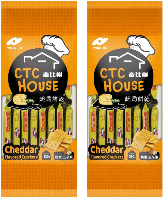 CTC HOUSE 奇比樂 起士餅, 320g, 2袋