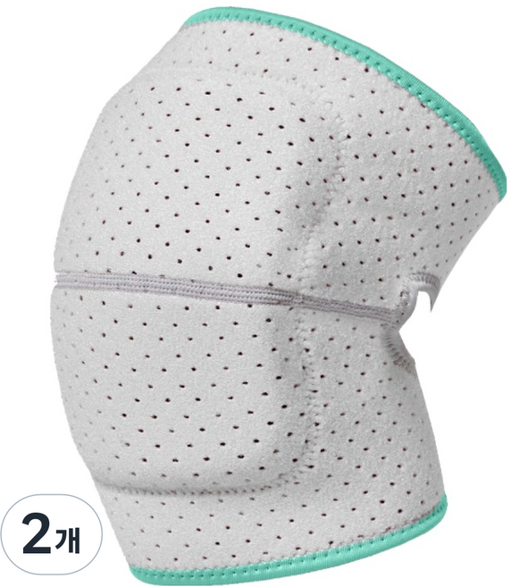 오버코드 두툼 스폰지 충돌 방지 다용도 스포츠 무릎 패드 BRP3608, 그레이, 2개