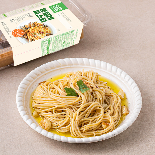 프레시밀 봉골레파스타 2인분, 350g, 1개