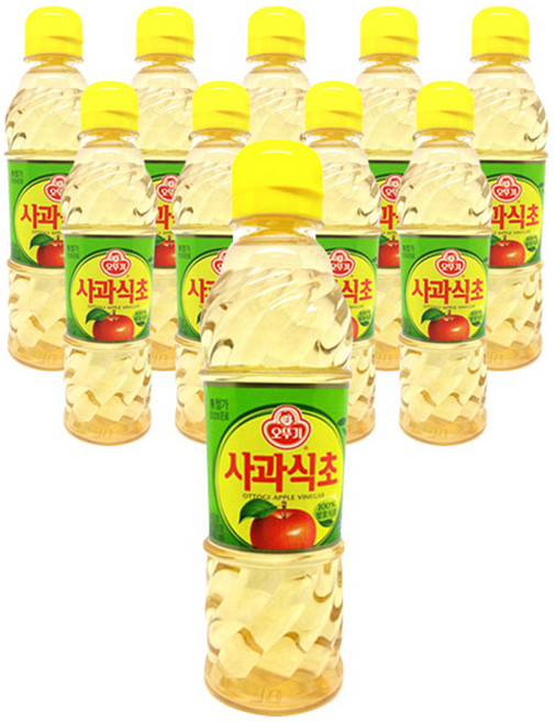 오뚜기 사과식초, 500ml, 10개