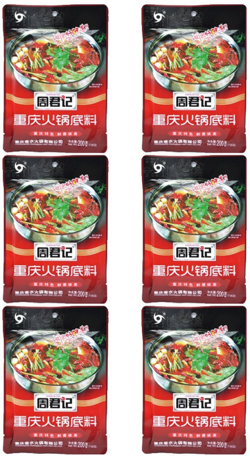 주군기 마일드 훠궈소스, 200g, 6개