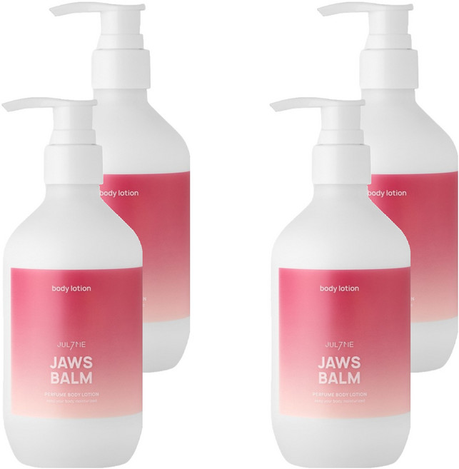 줄라이미 퍼퓸 바디로션 죠스 밤, 4개, 300ml
