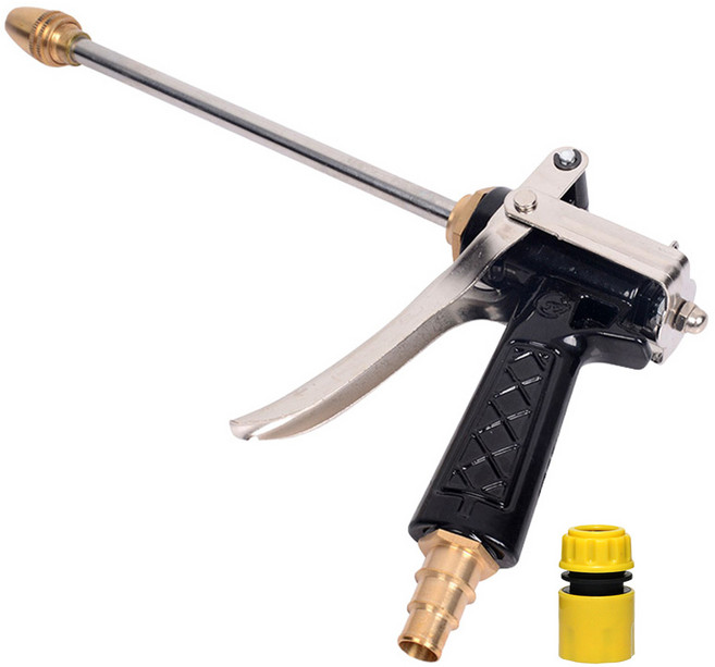 앙플랜트 황동 초강력 고압분사기 롱 노즐, 1개