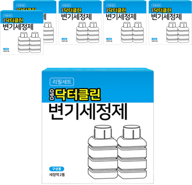 닥터클린 리필용 변기세정액, 100ml, 12개