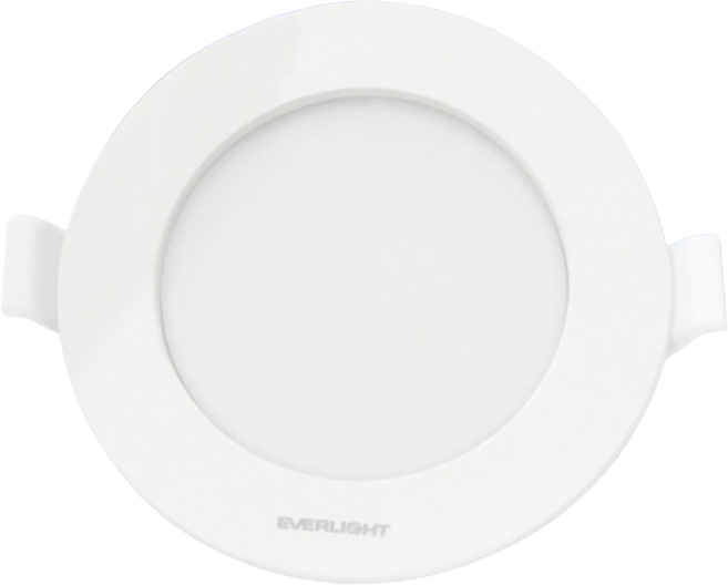 EVERLIGHT 億光 星皓LED崁燈 5W 6500K, 白色, 1個