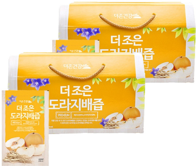 더존건강 더 조은 도라지배즙, 100ml, 60개