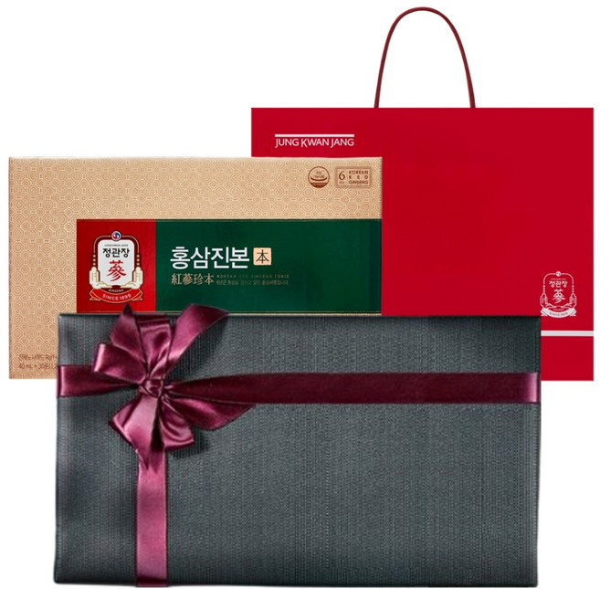 정관장 리본 포장 홍삼진본 30p + 쇼핑백, 1.2L, 1개