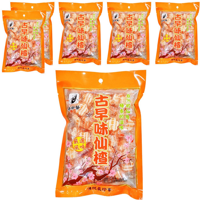 老中醫 古早味仙楂, 170g, 6袋
