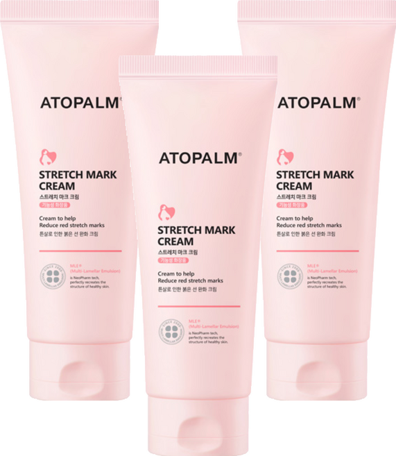 아토팜 매터니티 케어 스트레치 마크 크림, 200ml, 3개
