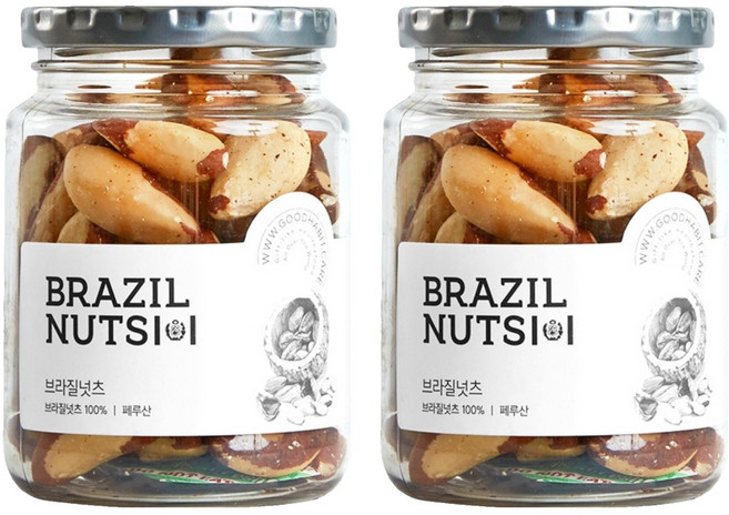 착한습관 브라질너트, 250g, 2개