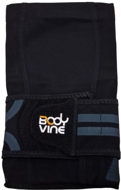 BODYVINE 巴迪蔓 超肌感貼紮護肘 提供穩定支撐 輕薄吸濕排汗 抗UV 50+防曬, 藍色, 1個