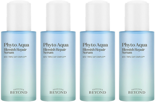 [비건라이프] 비욘드 피토 아쿠아 흔적 리페어 세럼, 40ml, 4개