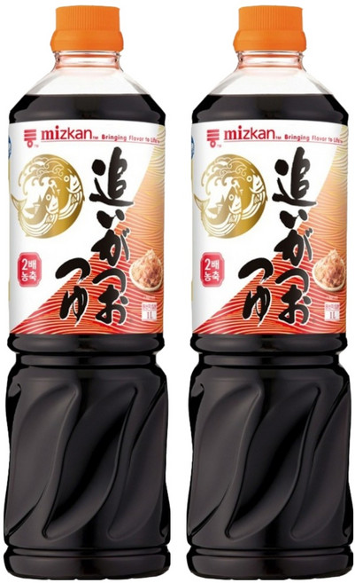 미즈칸 농축 쯔유, 1L, 2개
