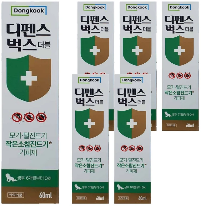 동국제약 디펜스벅스 더블 스프레이, 60ml, 6개 - 쿠팡