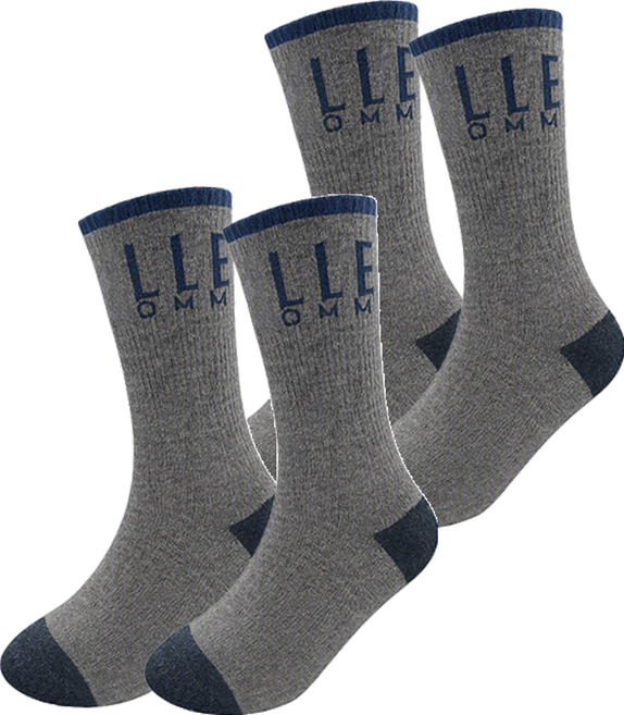 ELLE HOMME 簡約全方位機能襪 MF812222-1