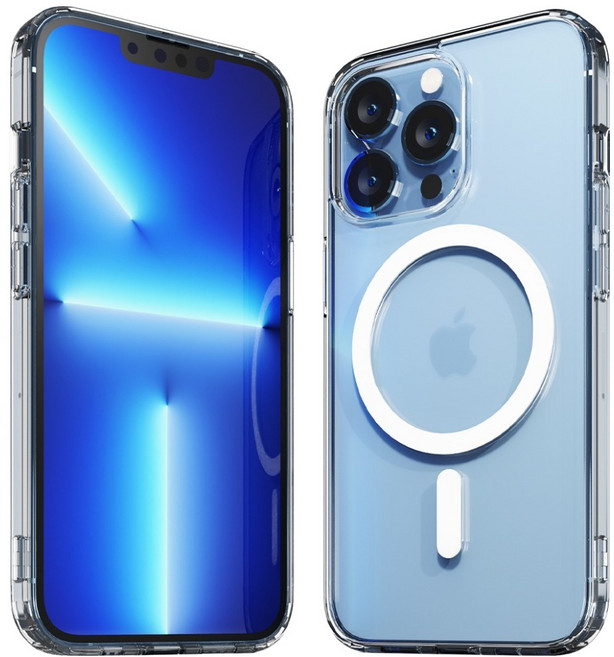 신지모루 아이폰 갤럭시 M-에어클로 Lite 맥세이프 마그네틱 휴대폰 케이스