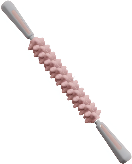 ADUNE 릴렉스 마사지 롤러 스틱, 핑크, 1개