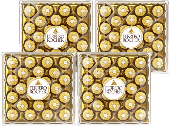 FERRERO ROCHER 金莎 T24鑽石, 300g, 4個