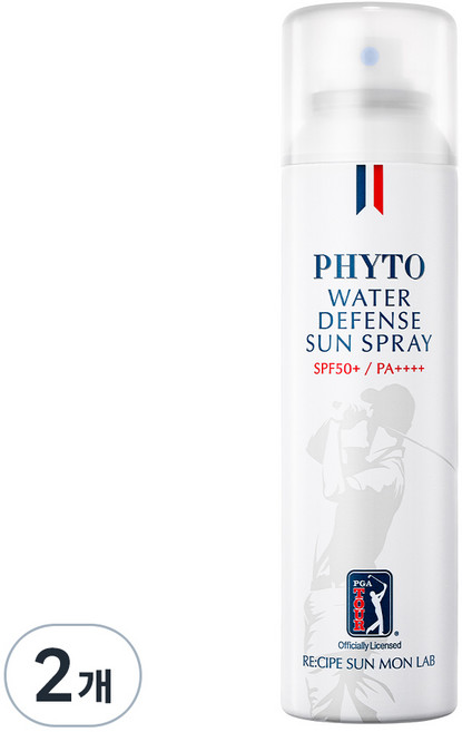 선몬랩 피토 워터 디펜스 선스프레이 SPF50+ PA++++, 150ml, 2개