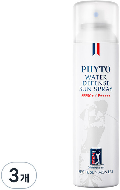 선몬랩 피토 워터 디펜스 선스프레이 SPF50+ PA++++, 150ml, 3개