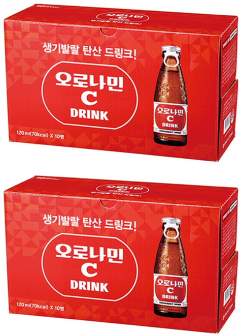 오로나민씨 탄산 드링크, 120ml, 20개