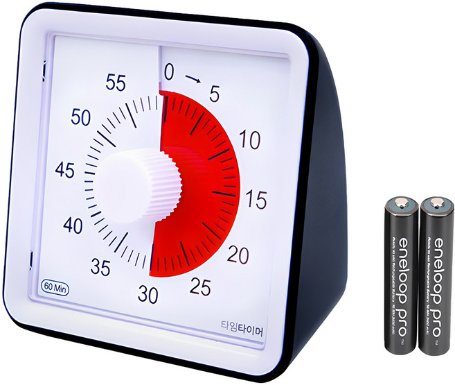 맑게울려퍼지는 2세대 구글타이머, 블랙, 1개