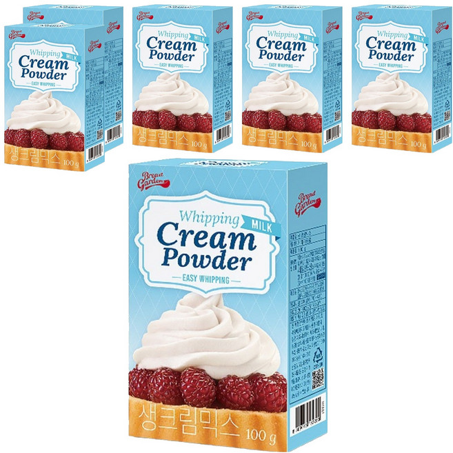브레드가든 생크림믹스, 100g, 6개