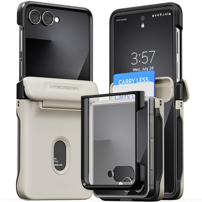 베루스 모던 고 자동 힌지 보호 카드 수납 휴대폰 케이스