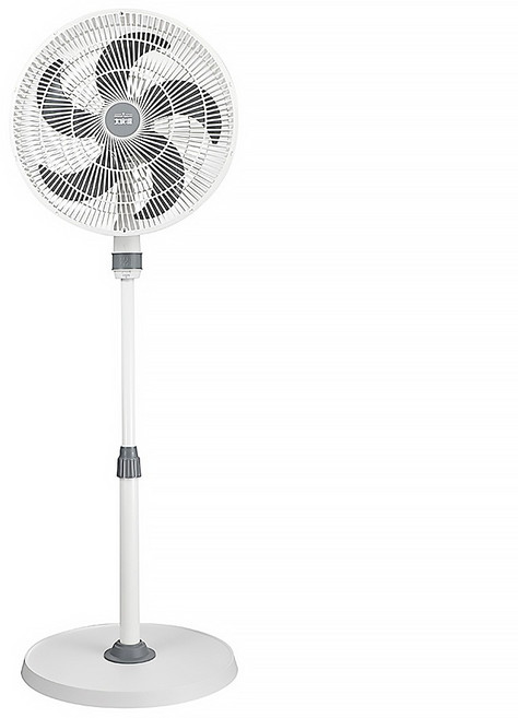大家源 5片 桌立兩用 電風扇 白色 靜音 超薄短距馬達 14" 2.8kg