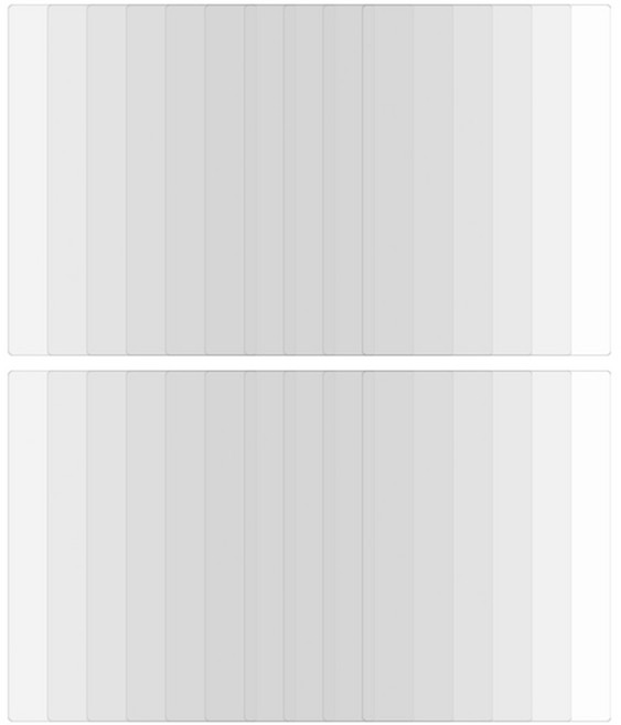 제본표지 PP 0.5mm, 반투명, A4, 20개