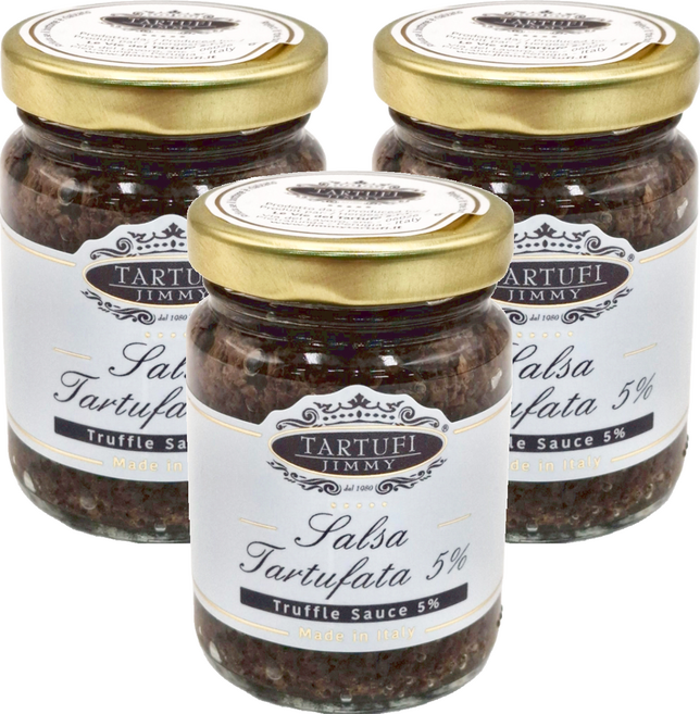 TARTUFI JIMMY 黑松露磨菇醬, 90g, 3罐