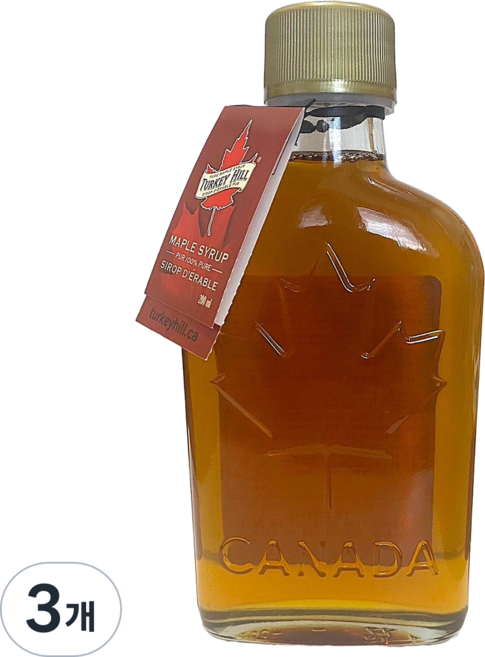 터키힐 메이플 시럽, 200ml, 3개