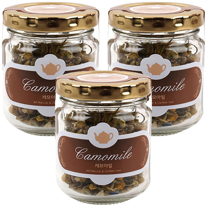 아름드레 유리병 캐모마일, 12g, 1개입, 3개