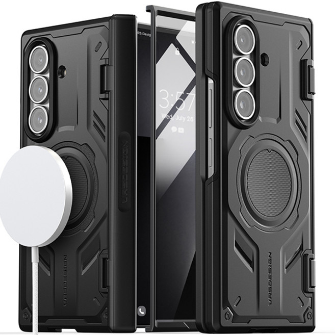 베루스 테라가드 액티브 360 자동 힌지 보호 전면 필름 일체 맥세이프 휴대폰 케이스