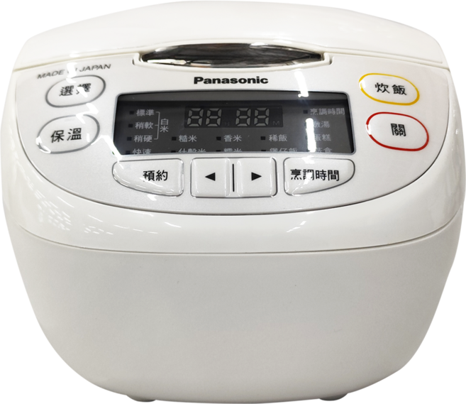Panasonic 微電腦電子鍋, SR-JMN108, 珍珠白