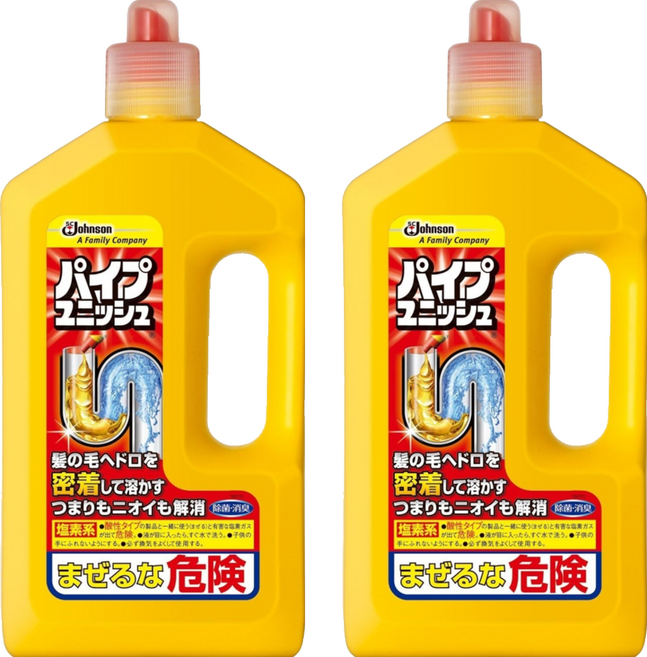 SC Johnson 莊臣 超濃縮強力消臭排水管道疏通凝膠清潔劑, 800g, 2瓶