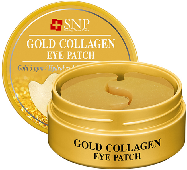 Snp 黃金膠原蛋白眼膜 1.25g, 60片, 1罐