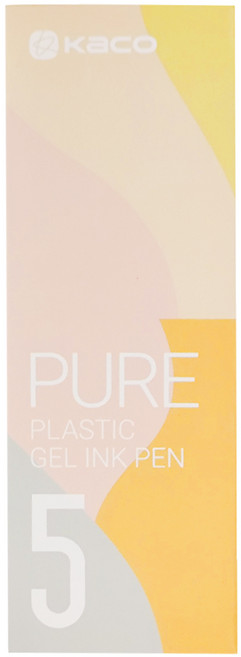 KaCO PURE 書源中性筆套裝 親膚質感 書寫流暢, 莫蘭迪5色, 1組