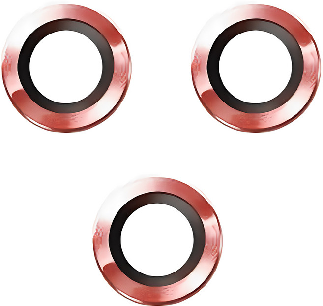 STAR 訊鋒科技 寶石紅航太鋁金屬框鏡頭保護鏡 防摔 防刮 防反光, 1組