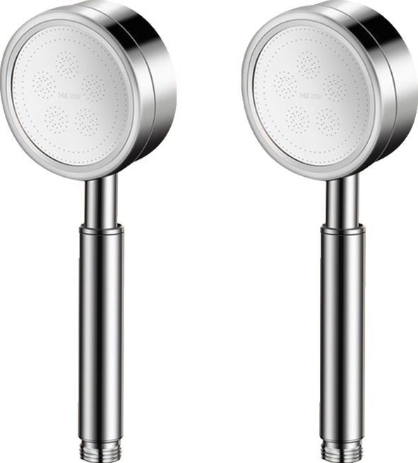 아리코 304 스테인리스 샤워기 헤드, 2개, 실버