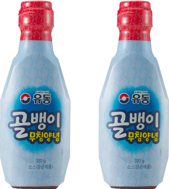 유동 골뱅이 무침양념 소스, 320g, 2개