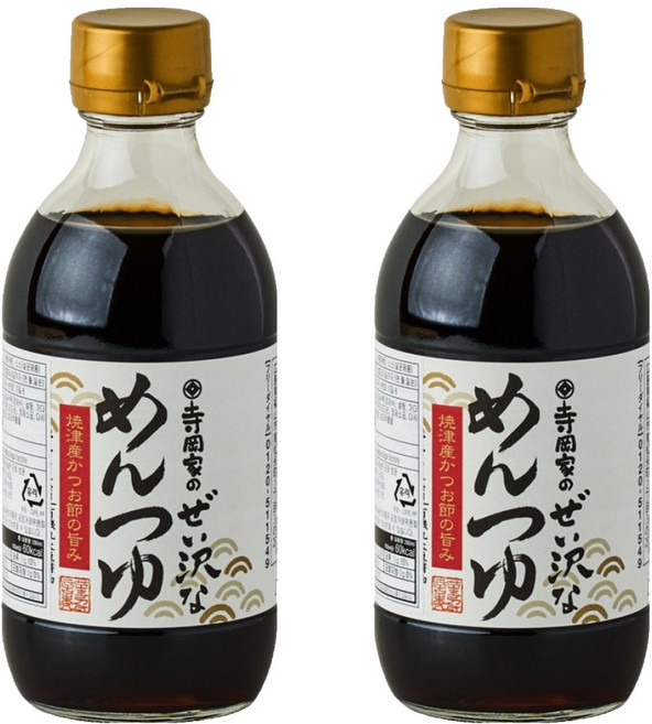 테라오카 멘 쯔유, 2개, 290ml