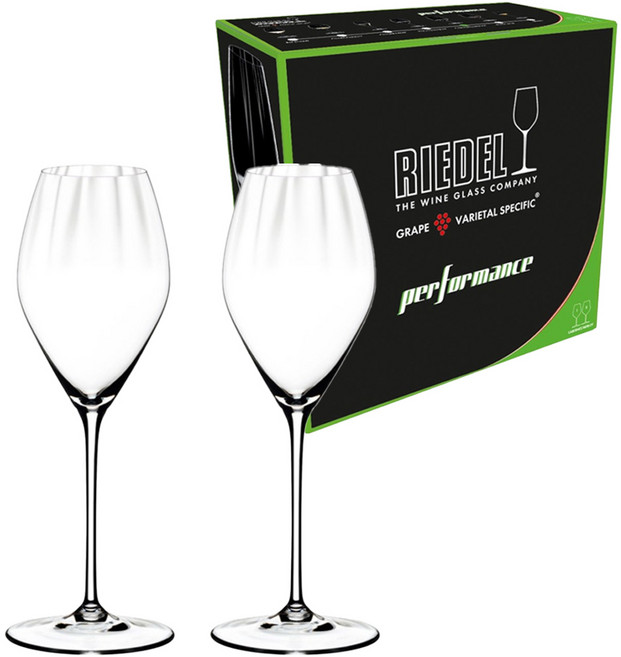 리델 퍼포먼스 샴페인 잔, 375ml, 2개