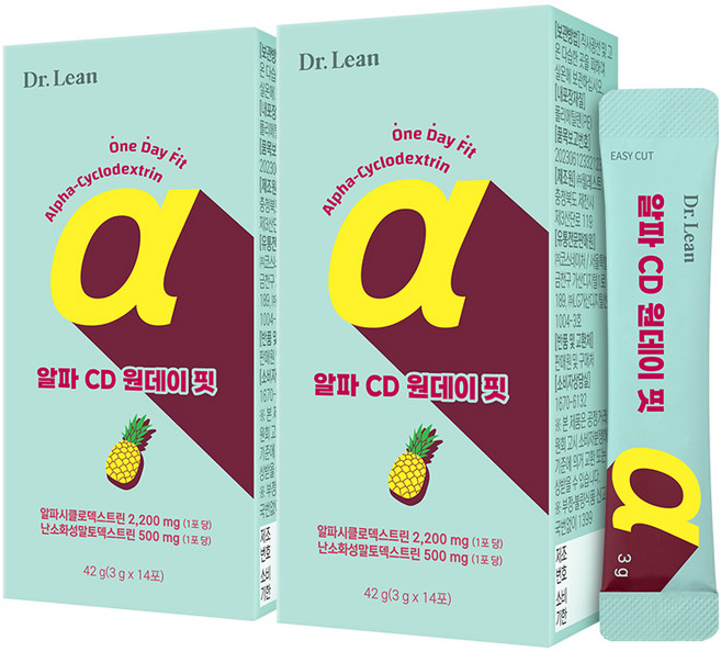 닥터린 알파 CD 원데이 핏 14p, 42g, 2개