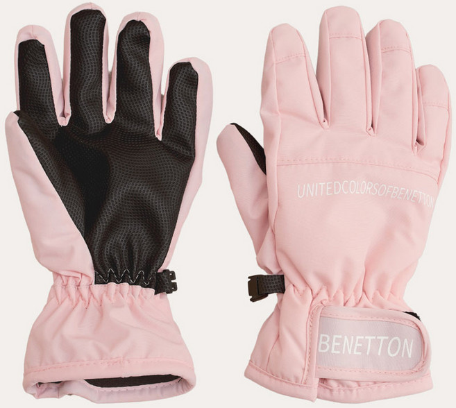 베네통키즈 아동용 컬러풀 스키장갑
