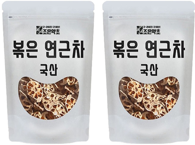 조은약초 볶은 연근차, 200g, 1개입, 2개